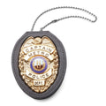 Strong Leather Company Recessed clip on badge holder