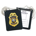 Strong Leather Company Recessed Badge Holders For Neck Or Belt