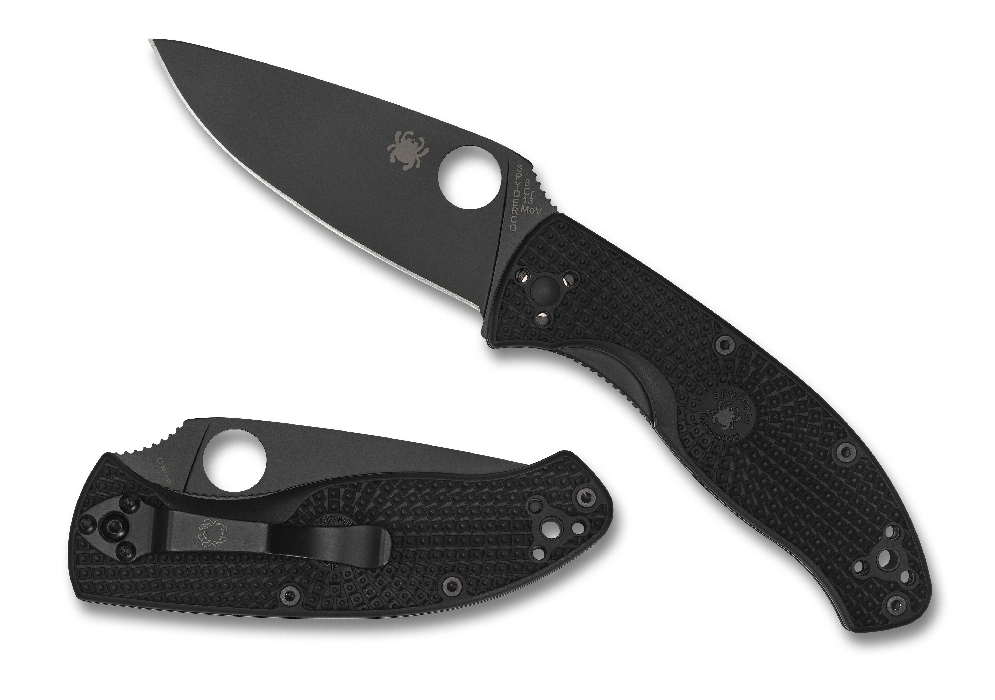 Spyderco Tenacious Lightweight Black Blade