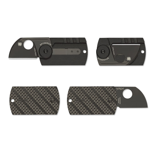 Spyderco Dog Tag Folder CF/G-10