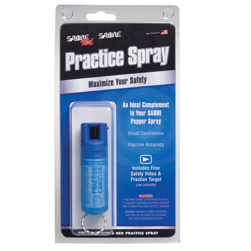 Sabre Practice Key Case Pepper Spray