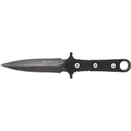 Smith & Wesson Fixed Blade, Stone Washed 8Cr13MoV Spear Point Blade, Black G10 Handle, Leather Sheath. No Ship CA, NY, MA.