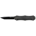 Smith & Wesson OTF Assist, Finger Actuator, Black Tanto Blade AUS-8 Steel. No Ship CA, NY, MA