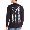 Thin Blue Line Men's Longsleeve T-Shirt -1776