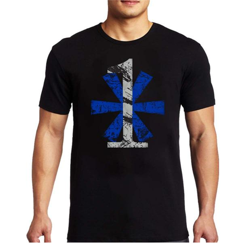 Thin Blue Line 1* Asterisk T-Shirt, Classic