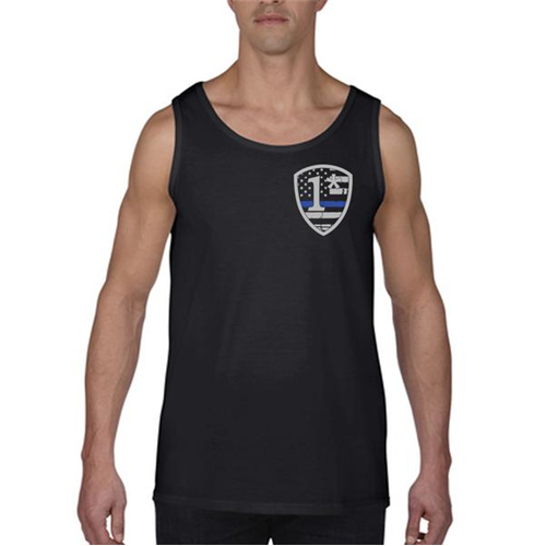 Thin Blue Line Tank - 1 Asterisk, Thin Blue Line