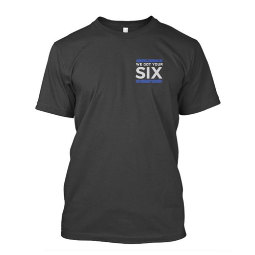 Thin Blue Line Men's T-Shirt - Got Your Six