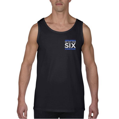 Thin Blue Line Tank - We Got Your 6IX