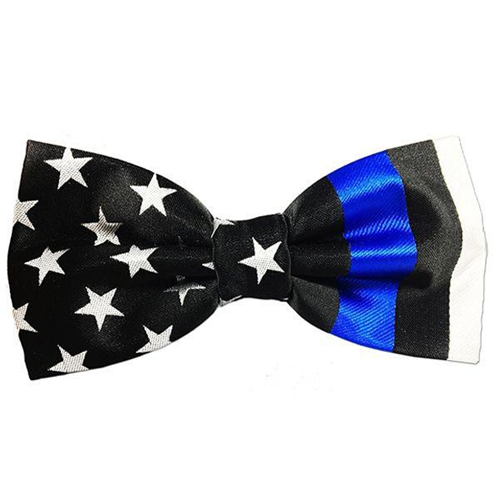 Thin Blue Line Thin Blue Line American Flag Bowtie