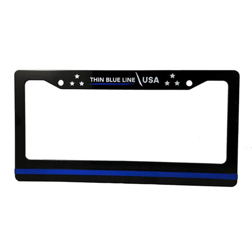 Thin Blue Line License Plate Frame - Thin Blue Line