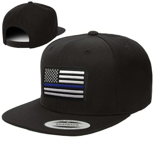 Thin Blue Line Snapback - Thin Blue Line American Flag