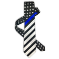 Thin Red Line American Flag Tie, Standard