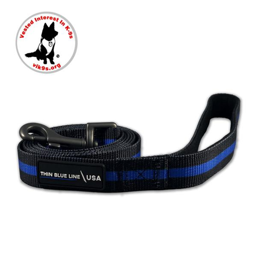 Thin Blue Line Thin Blue Line Dog Leash, Standard
