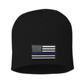 Thin Blue Line Thin Blue Line Knit Beanie 8 Inch
