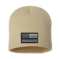 Thin Blue Line Thin Blue Line Knit Beanie 8 Inch
