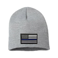 Thin Blue Line Thin Blue Line Knit Beanie 8 Inch