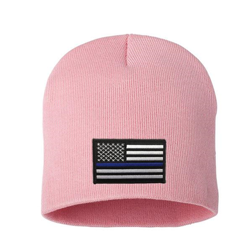 Thin Blue Line Thin Blue Line Knit Beanie 8 Inch