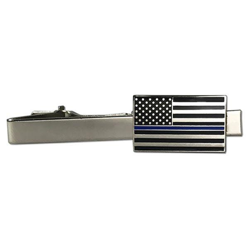Thin Blue Line Thin Blue Line Flag Tie Clip