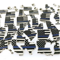 Thin Blue Line Colorado, Thin Blue Line American Flag Pin