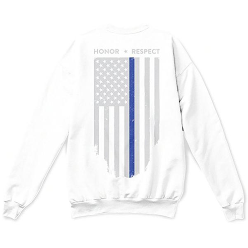 Thin Blue Line Thin Blue Line Crew Neck Sweatshirt