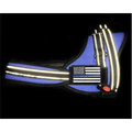 Thin Blue Line Thin Blue Line Harness With Patch