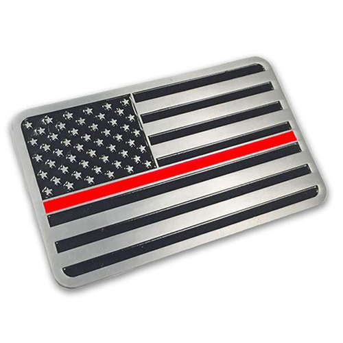 Thin Blue Line Thin Red Line Vehicle Emblem