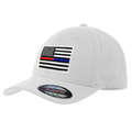 Thin Blue Line FlexFit Hat - Dual Line Red/Blue