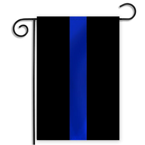 Thin Blue Line Thin Blue Line Garden Flag, 12.5 x 18 Inches