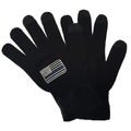 Thin Blue Line Thin Blue Line Touchscreen Knit Gloves