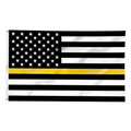 Thin Blue Line Thin Gold Line American Flag, 3 x 5 Ft