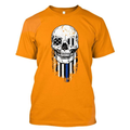 Thin Blue Line T-Shirt - Halloween Thin BLUE Line