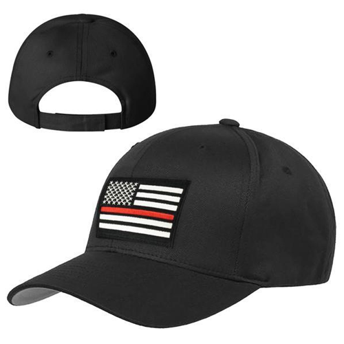 Thin Blue Line Velcro Hat - Thin Red Line American Flag