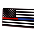 Thin Blue Line Magnet - Dual Line American 3 x 5