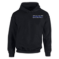 Thin Blue Line Men's Hoodie - SWAT Thin Blue Line