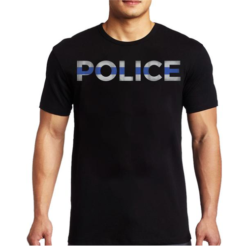 Thin Blue Line Men's T-Shirt - Police Thin Blue Line