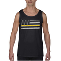 Thin Blue Line MEN's - Tank Classic Thin GOLD Line