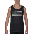 Thin Blue Line MEN's - Tank Classic Thin GREEN Line