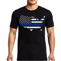 Thin Blue Line Men's T-Shirt - USA Thin Blue Line