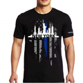 Thin Blue Line T-Shirt - NY Large, Thin Blue Line