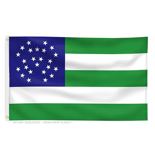 Thin Blue Line NYPD Flag - 3 x 5 Foot with Grommets