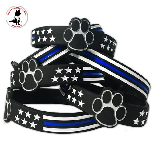Thin Blue Line Thin Blue Line K9 Paw Bracelet