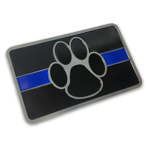 Thin Blue Line Vehicle Emblem - K9, Thin Blue Line