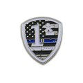 Thin Blue Line 1 Asterisk Pin - Thin Blue Line, Individual