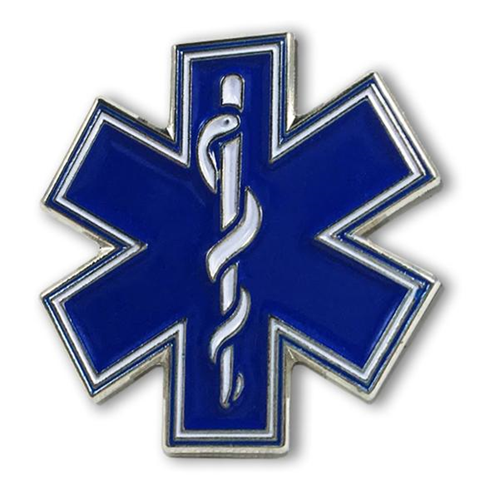 Thin Blue Line EMS Pin