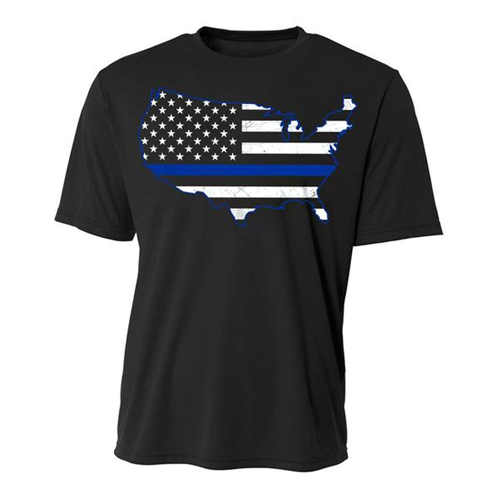 Thin Blue Line USA Thin Blue Line Polyester Shirt