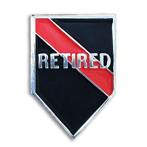 Thin Blue Line American Flag Pin