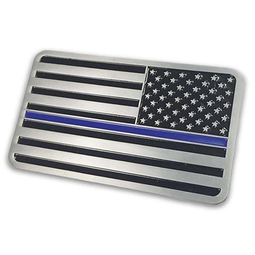 Thin Blue Line Reverse Thin Blue Line Car Emblem