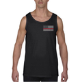 Thin Blue Line Tank - Thin Red Line American Flag