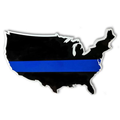 Thin Blue Line USA Outline sticker - Thin Blue Line