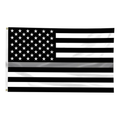 Thin Blue Line Thin Silver Line American Flag, 3 x 5 Ft